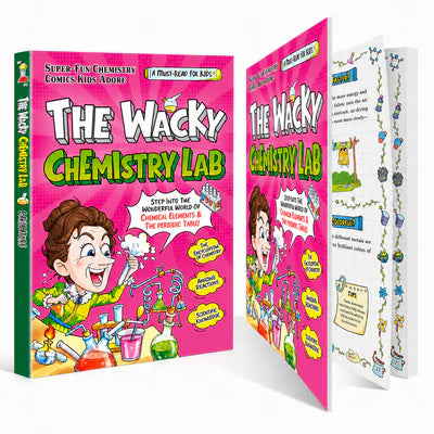 The Wacky Chemistry Lab Helps Kids Finally Understand Chemistry Through Fun Comics