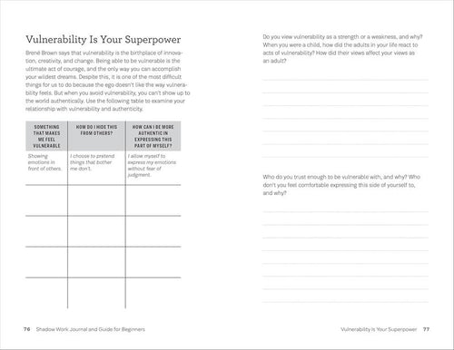 Shadow Work Journal and Guide for Beginners