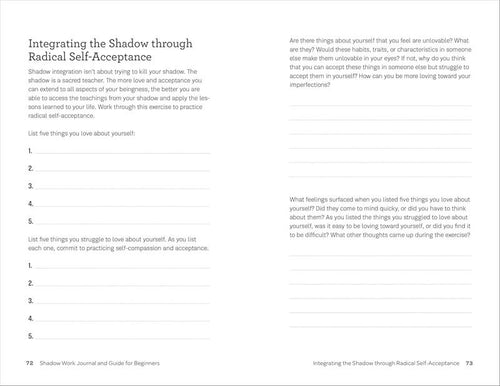 Shadow Work Journal and Guide for Beginners